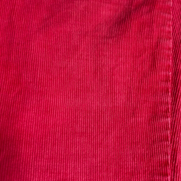 VNTG ✵☽Free People☾✵ Low Rise Pink Corduroy Straight Leg Pants | 27 · Small · 4 - Picture 11 of 14